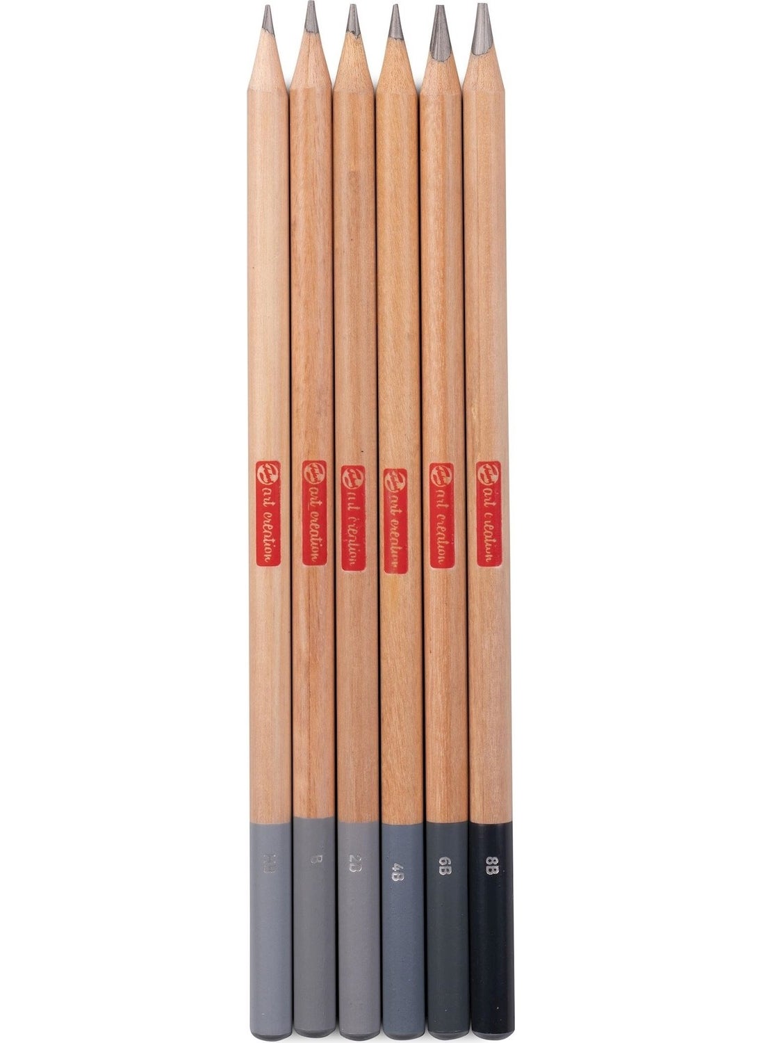 Talens - Art Creation Graphite Pencils Graded Charcoal Sketching Set of 6 - Image 1