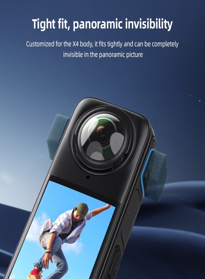 في ار اي جي واقي الرياح من ميكروفون VRIG، واقي الرياح من ميكروفون، بديل واقي الرياح لميكروفون Insta360 X4/X3 - Image 4