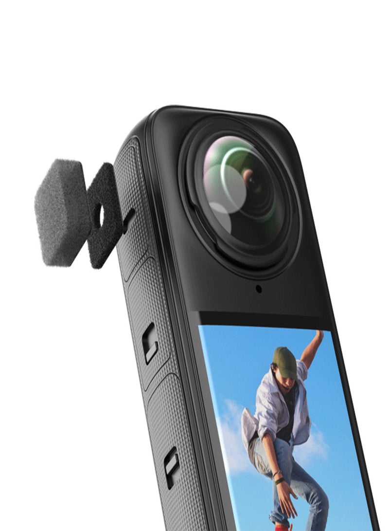 في ار اي جي واقي الرياح من ميكروفون VRIG، واقي الرياح من ميكروفون، بديل واقي الرياح لميكروفون Insta360 X4/X3 - Image 3