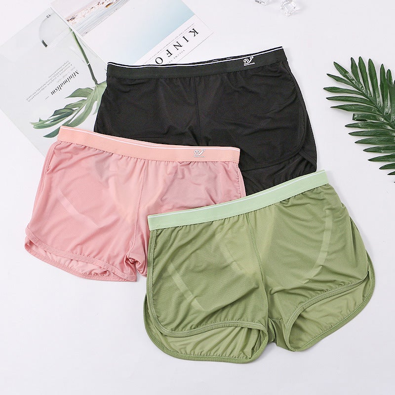2023 Mens Mesh Home Pants Breathable Quick-Dry Sports Army Green - Image 5