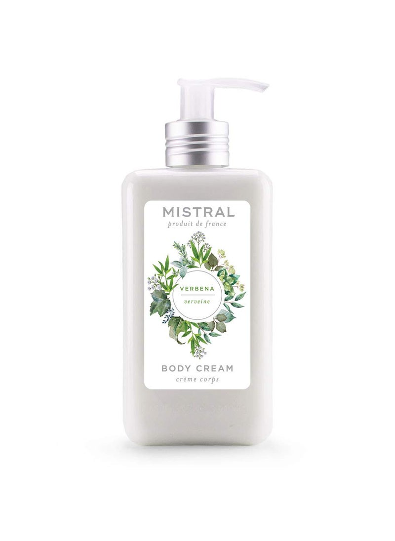 mistral Mistral Body Cream Organic Shea Verbena 10 Fl Oz 