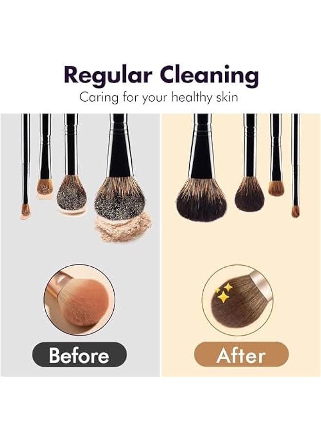 MOXO - Makeup Brush Cleaner hine Efficient Electric Makeup Brush Cleaner Automatic Spinning Make Up Brush Cleaner Fit for All Size Cosmetic Brush - Image 1