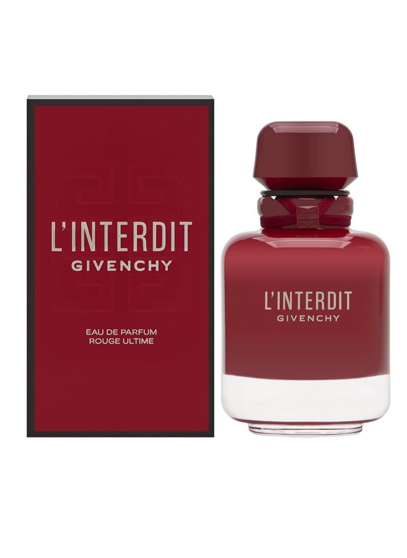 GIVENCHY - Givenchy L'Interdit Rouge Ultimate Eau De Parfum 80ml - Image 1