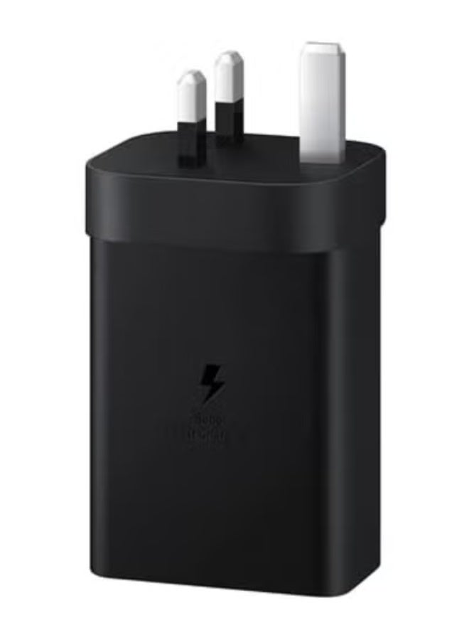 65W Trio Universal Power Adapter | Fast Charging with 2 USB-C  1 USB-A Port for Laptops, Smartphones  Tablets – Black - Image 5