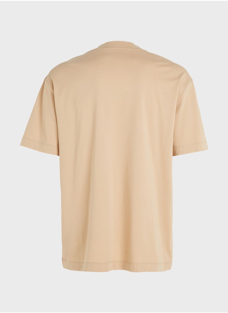 Calvin Klein Jeans - Mono Logo Crew Neck T-Shirt - Image 1