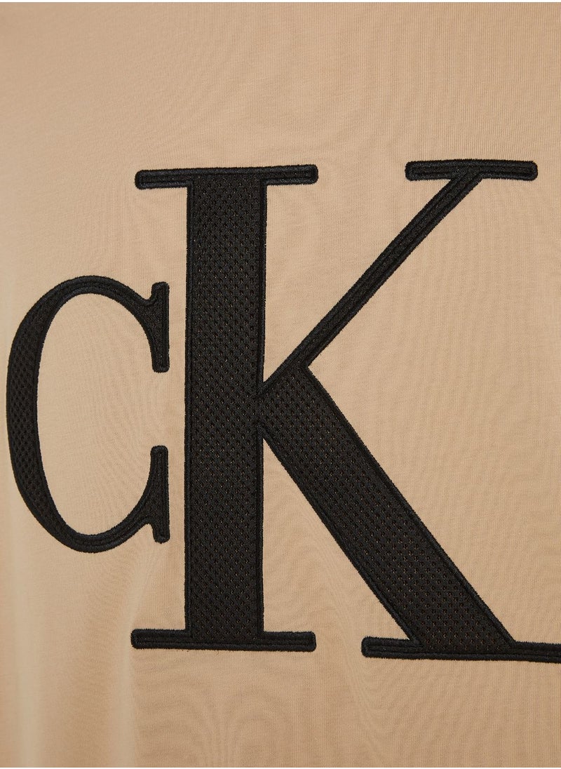 Calvin Klein Jeans - Mono Logo Crew Neck T-Shirt - Image 1