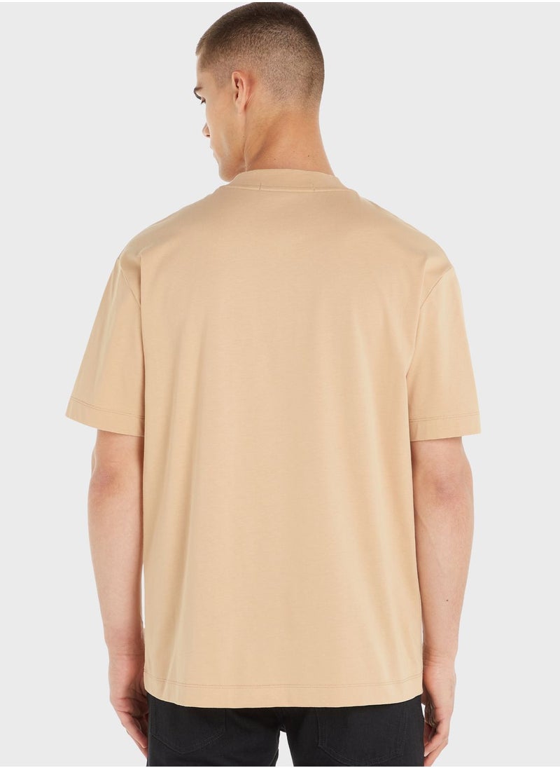 Calvin Klein Jeans - Mono Logo Crew Neck T-Shirt - Image 1