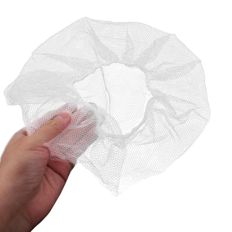 100Pcs Disposable Nylon Hair Nets Breathable Mesh Design Prevents Hair Loss For Food Service Work Home - Image 4