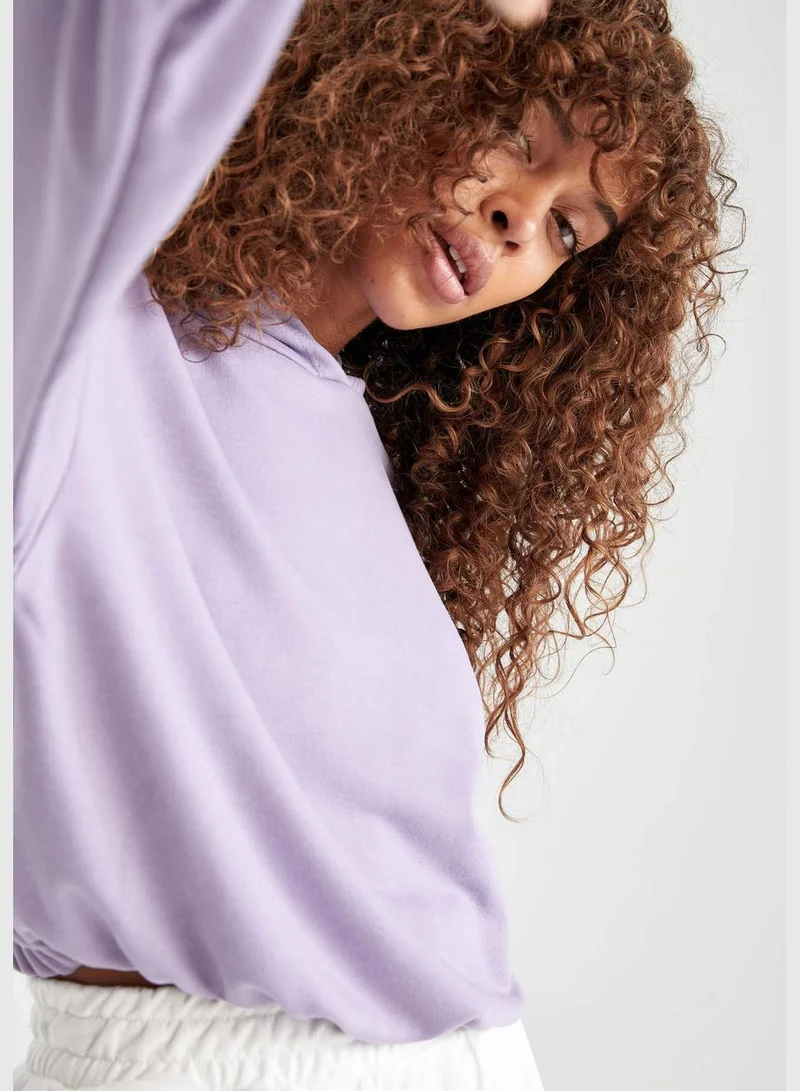 ديفاكتو Woman Knitted Regular Fit Sweat Shirt