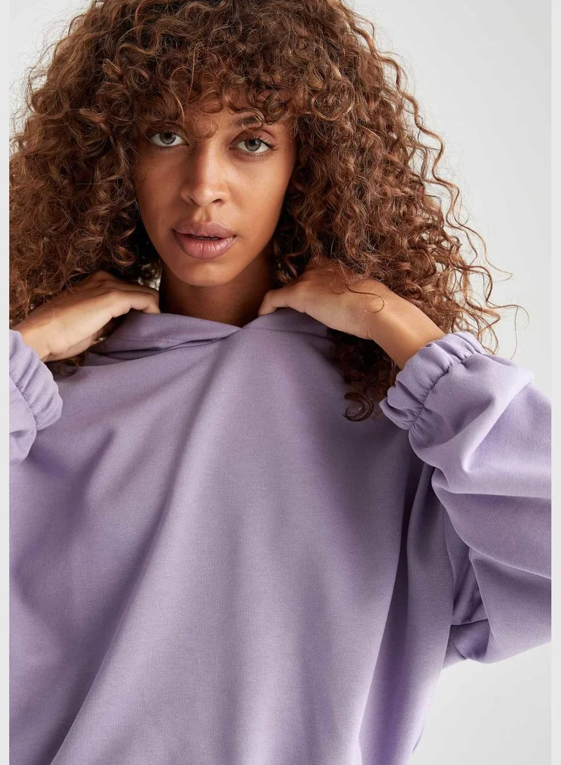 ديفاكتو Woman Knitted Regular Fit Sweat Shirt