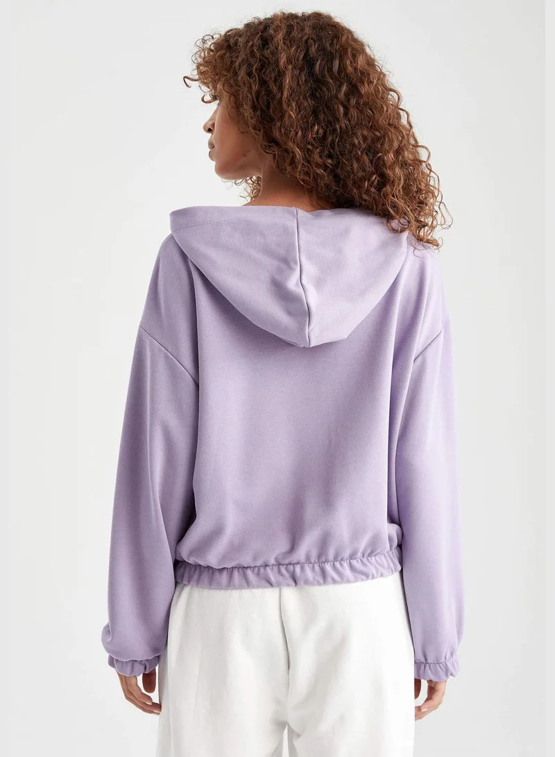 ديفاكتو Woman Knitted Regular Fit Sweat Shirt