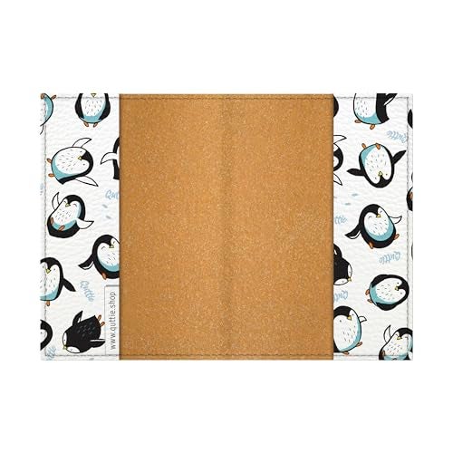Quttie Passport Cover for Kids, Women and Men, Cute Travel Passport Holder (Penguin Pattern) - Image 4