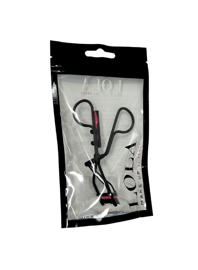 لولا میک آب بای برسه أداة لفّ الرموش – تصميم أنيق باللون الأسود مع وسائد مبطّنة ناعمة لتمويج سهل وثابت يدوم طويلاً - Image 3