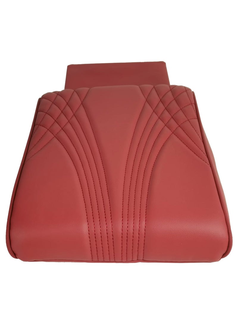 3XR Universal Fit Handrail Pad Car Armrest Pad Cover Car Center Console Armrest Cushion With Mobile Pocket - Image 3