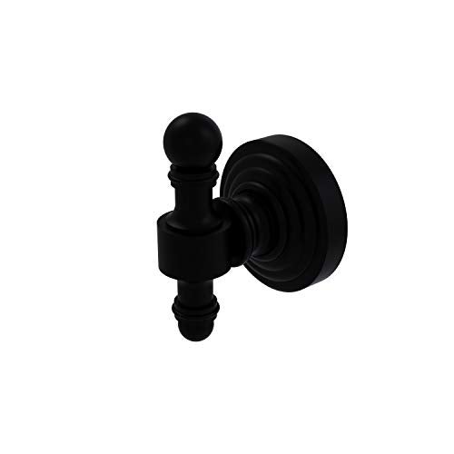 Allied Brass RW-20 Retro Wave Collection Robe Hook, Matte Black - Image 1