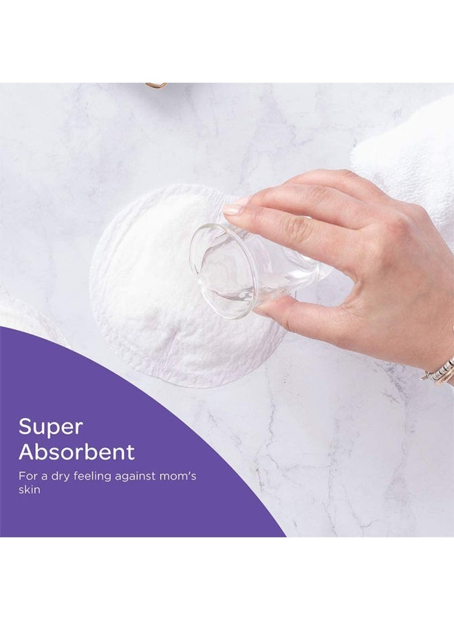 Lansinoh Ultra Thin Stay Dry Disposable Nursing Pads With Blue Lock Core, Pack Of 24's - Image 2