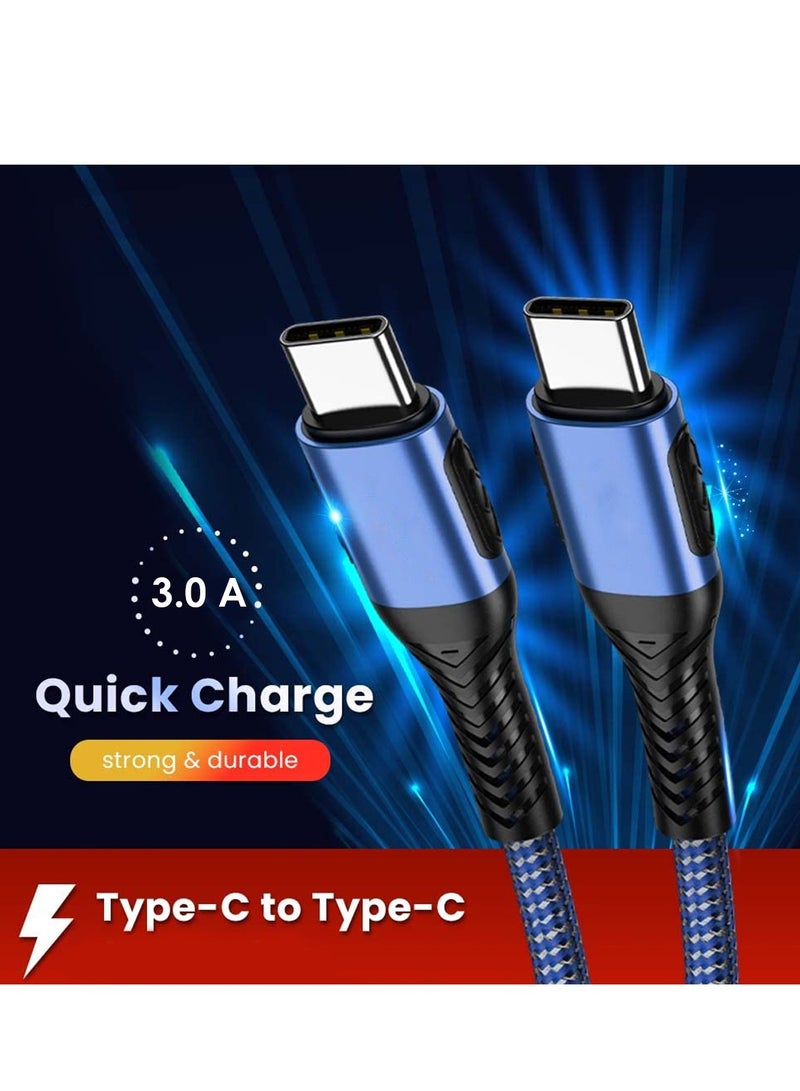 G-TiDE EXTREME TYPE-C TO TYPE-C FLEXIBLE SERIES DATA  CABLE 1 Meter Copper Core Micro Type-c Mobile Charger Cable 60W 3.0A DIVICO EXC58 - Image 3
