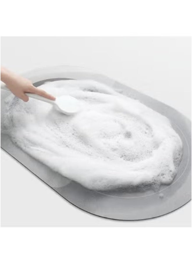 FALMER Quick Drying Bathroom rubber round Mats Water Absorbent Door Mat for Home Water Absorbing Non-Slip Bathroom Floor mats (BATHROOM Print)  - Image 5