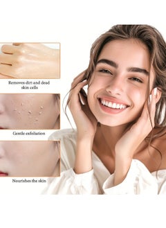 lakerain 50g Orange Exfoliating Gel Dead Skin Exfoliating Gel Scrub Face Body Skin Natural Orange Peeling Gel Face Scrub Removes Dead Skin and Calluses Deep Cleansing Moisturizing Facial Exfoliator  - Image 2