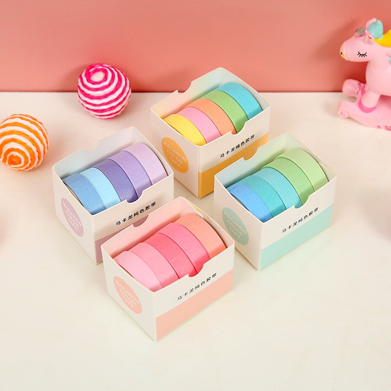 Wheat Youth Hand Account Tape Gift Set 12 Hand Account Book Decoration Materials And Paper Tape Stickers - Image 4