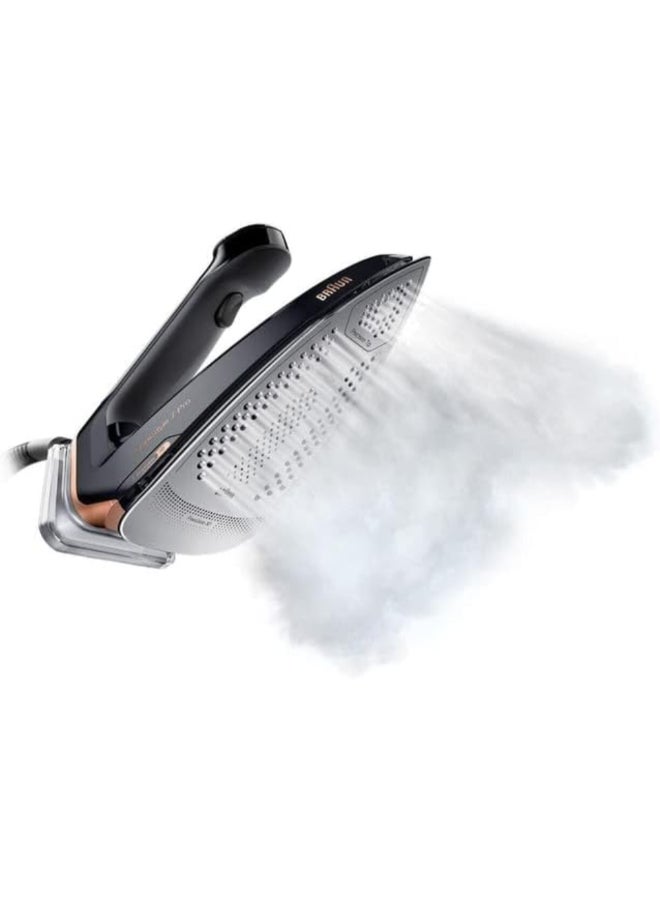 براون مكواة بخار 2700 واط Carestyle 7Pro بنظام مضاد للتنقيط باللون الأسود سعة 2 لتر BRIS7286BK - Image 3