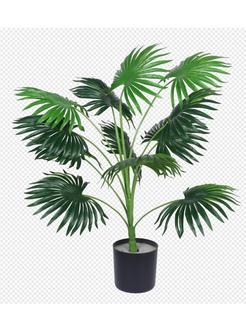 TYCOM Artificial Tree Fake Plants Fake Trees Faux Plants Indoor Realistic Plants for Office Home Room Store Decor Height 70 CM LicualaPalm.