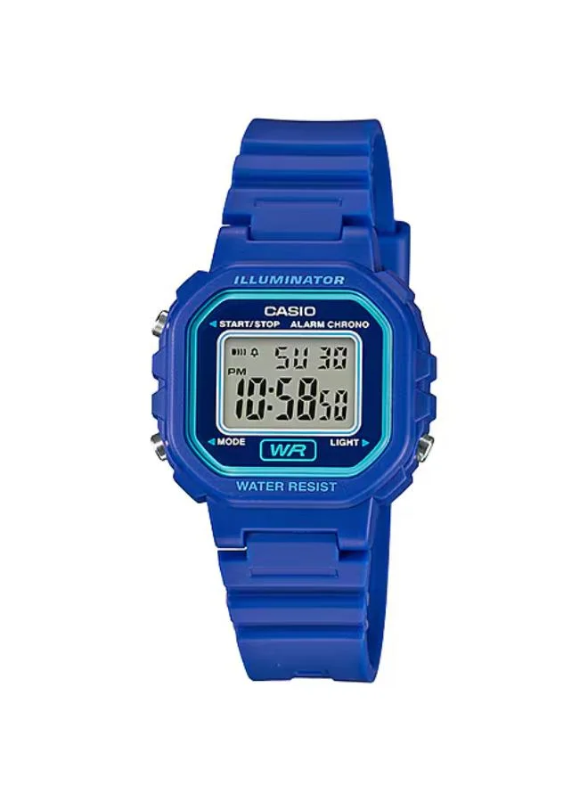 CASIO Women's Resin Digital Watch LA-20WH-2ADF - 30.4 mm
