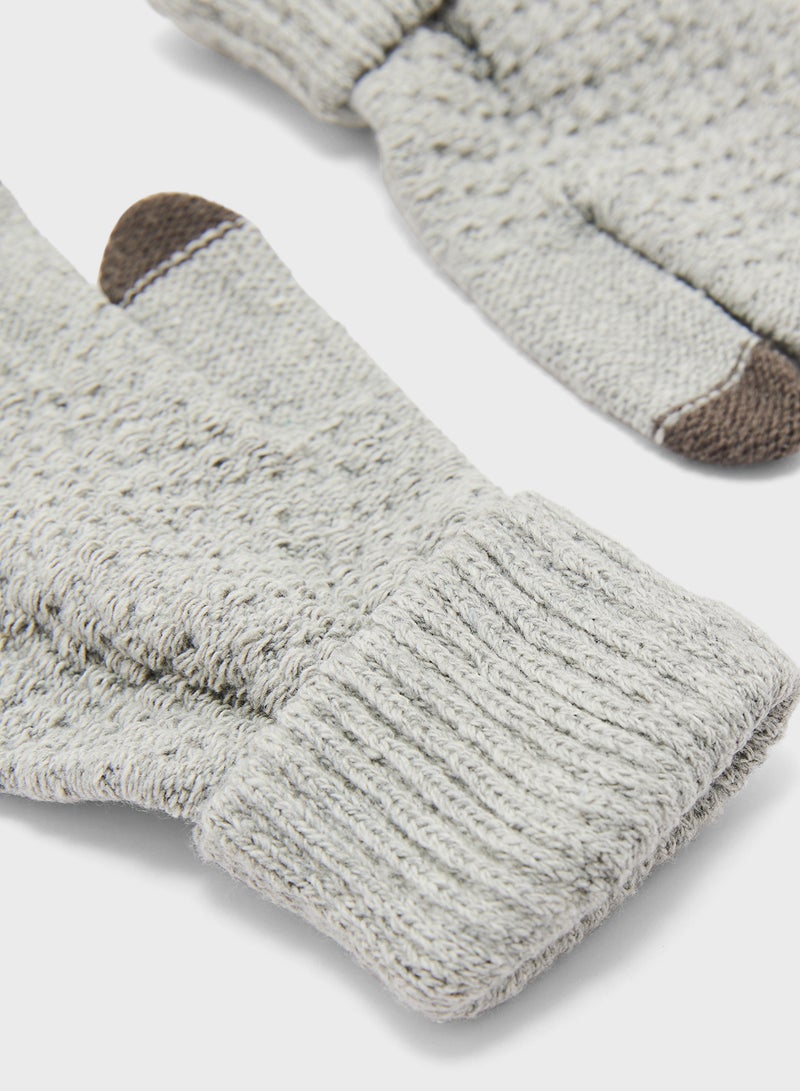 Ginger Knitted Winter Glove - Image 4