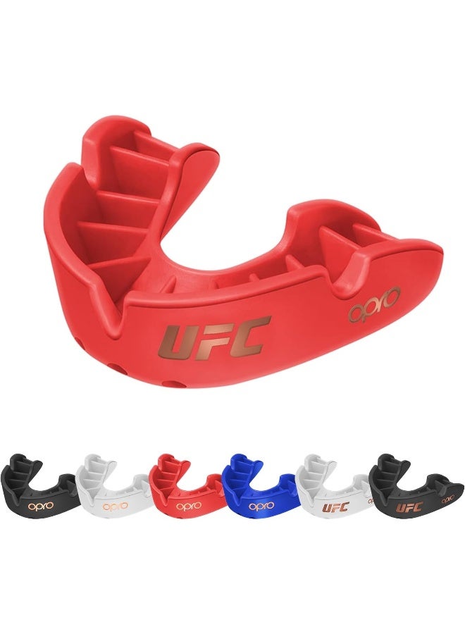 OPRO Bronze Level Adult and Kids Sports Mouthguard with Case and Fitting Device - Image 1