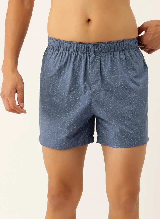 John Players  Pack of 2 - Printed Boxers - 100% Cotton for Men | Best Price UAE