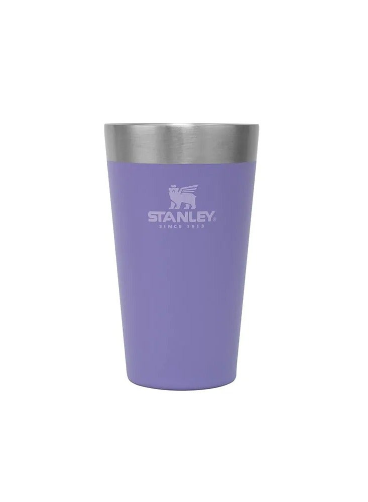 Stanley Adventure Stacking Beer Pint 16 OZ - Lavender - Image 1