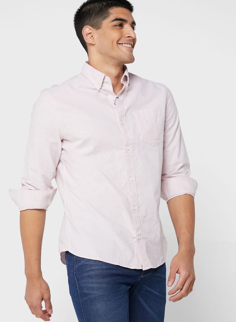 Marks & Spencer Oxford Regular Fit Shirt - Image 1