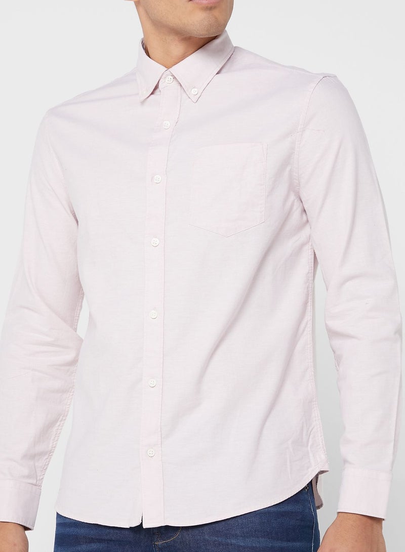Marks & Spencer Oxford Regular Fit Shirt - Image 4
