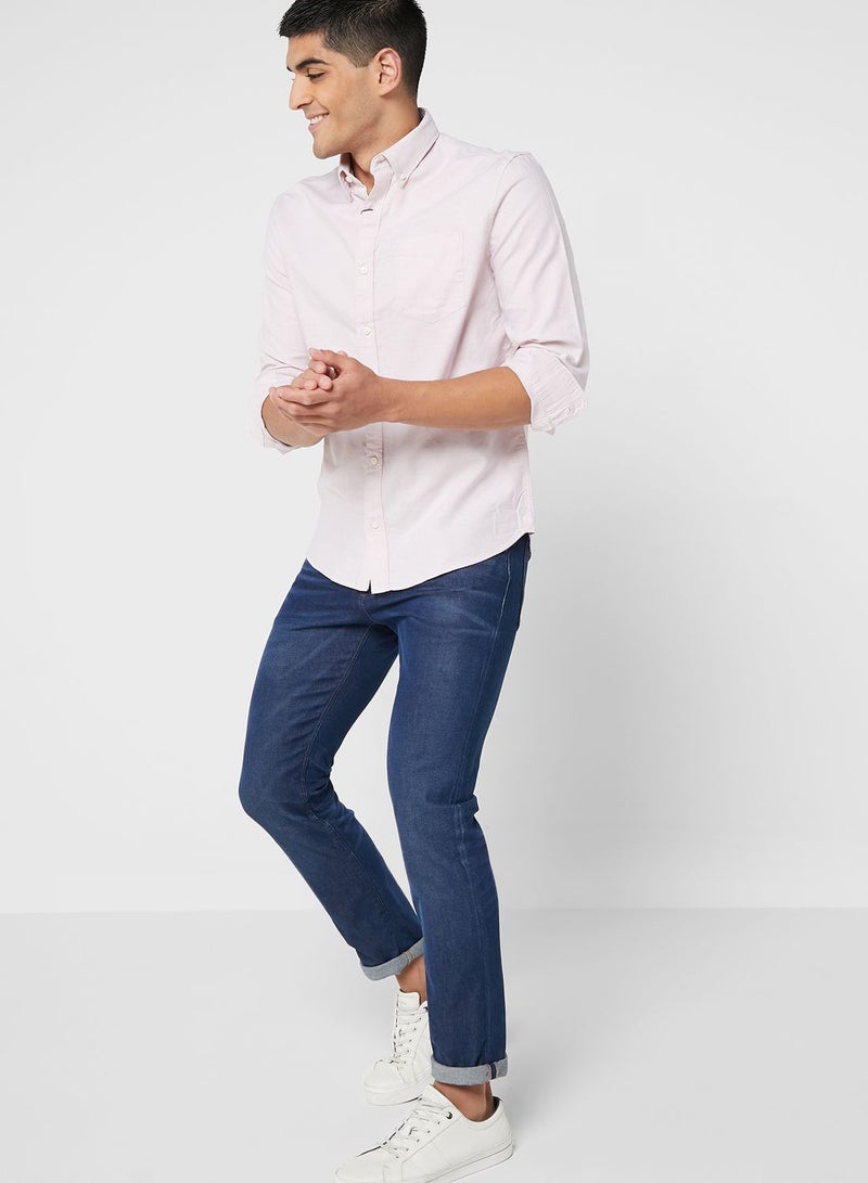 Marks & Spencer Oxford Regular Fit Shirt - Image 3