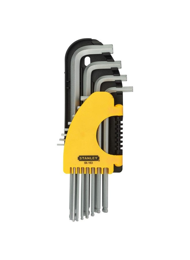 ستانلي مجموعة مفاتيح سداسية طويلة ذات طرف كروي من ستانلي 94-163-23 مكونة من 12 قطعة - Image 1