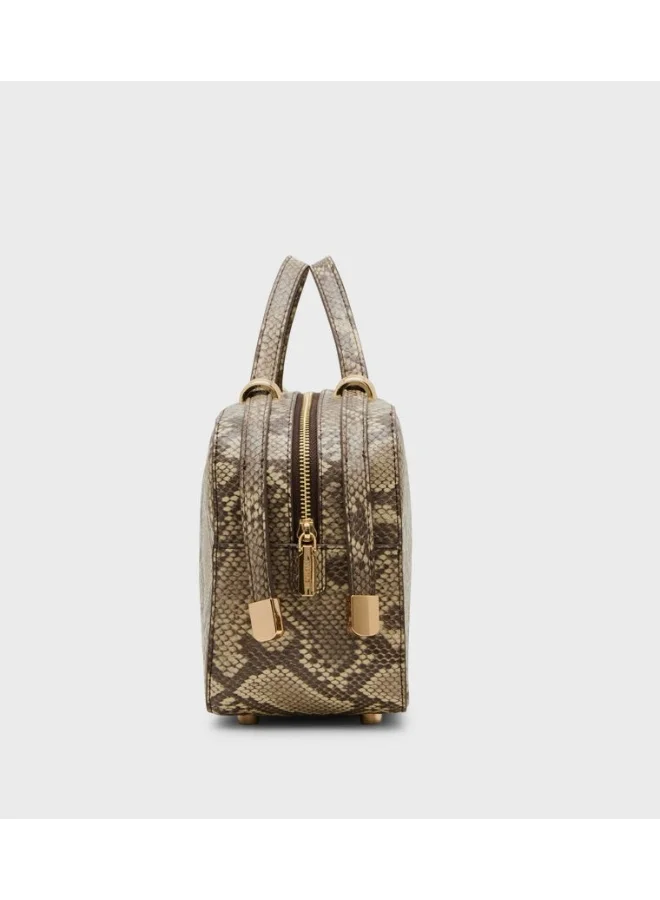 Anne Klein  Anne Klein Snake Patterned Handheld Bag for Women | Best Price UAE