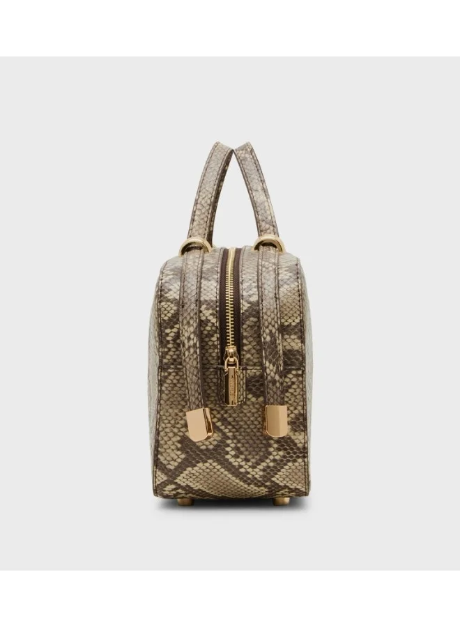 Anne Klein  Anne Klein Snake Patterned Handheld Bag for Women | Best Price UAE