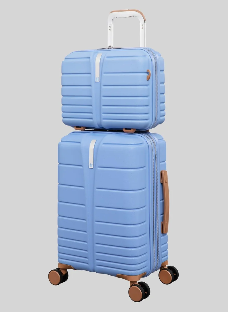 Matalan Light Blue IT Luggage Blue Fascinate Hard Suitcase  | Best Price UAE