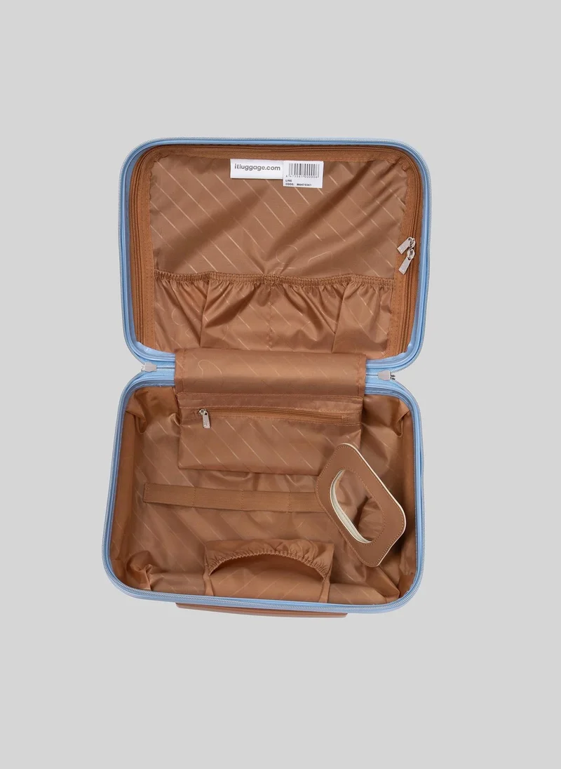 Matalan Light Blue IT Luggage Blue Fascinate Hard Suitcase  | Best Price UAE