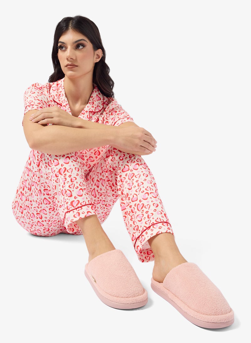 جينجر شباشب غرفة نوم مريحة مطبوعة - Image 5