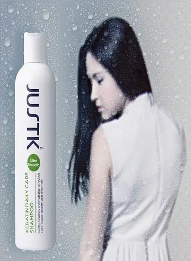 JUSTK Keratin Daily Care Shampoo 250ML - Image 5