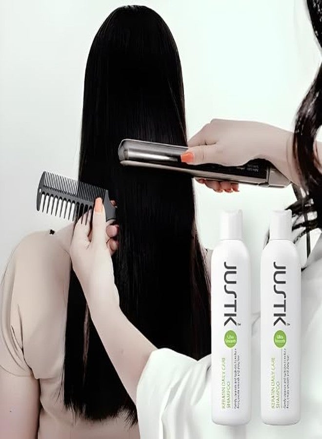 JUSTK Keratin Daily Care Shampoo 250ML - Image 4