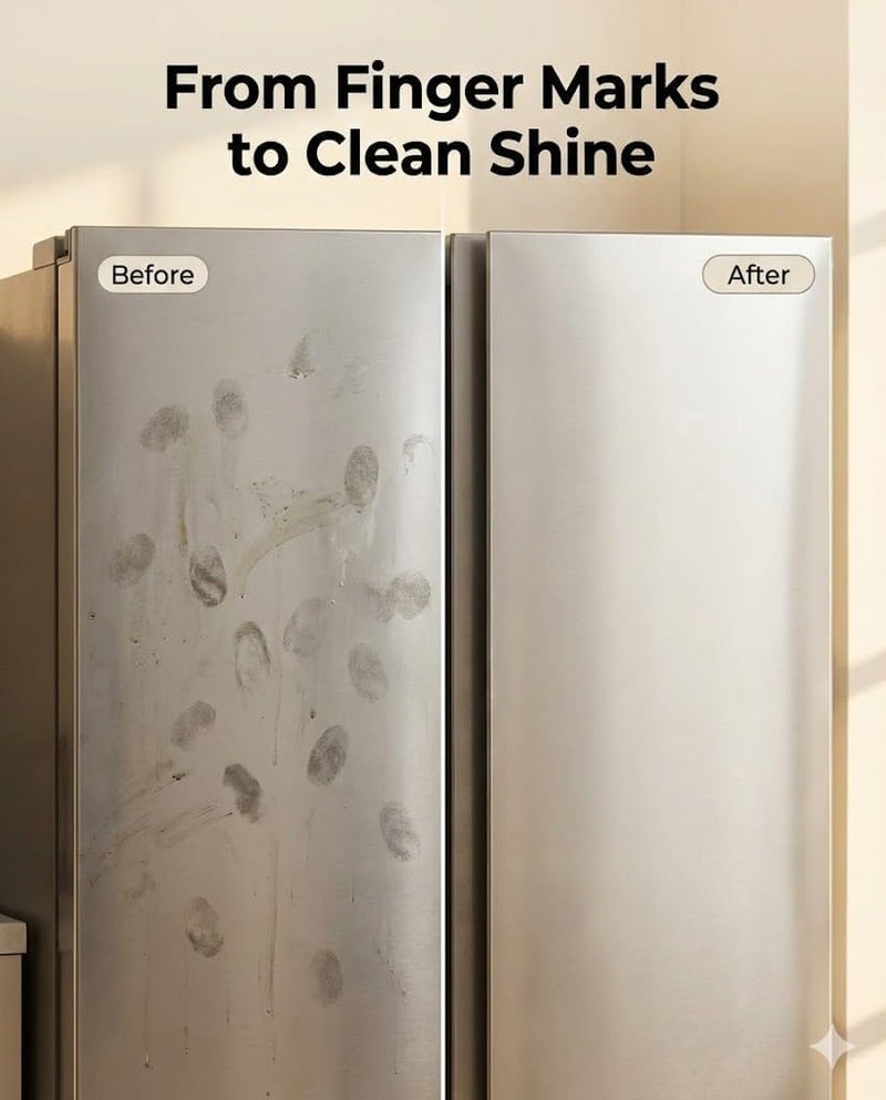 House Mate Stainless Steel Cleaner and Polisher 400 ml (Pack of 2) - Image 3