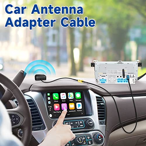 Bingfu Fakra Z Female to SMA Female Vehicle Antenna Adapter Cable 30cm 12 inch for Car Stereo Android Head Unit GPS Navigation FM AM Radio Sirius XM Satellite Radio 4G LTE Telematics Bluetooth Module - Image 4