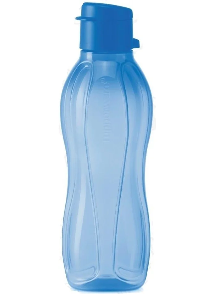 Tupperware Eco Bottle Water Bottle 500 ml Easy Lid Sea Blue R1125