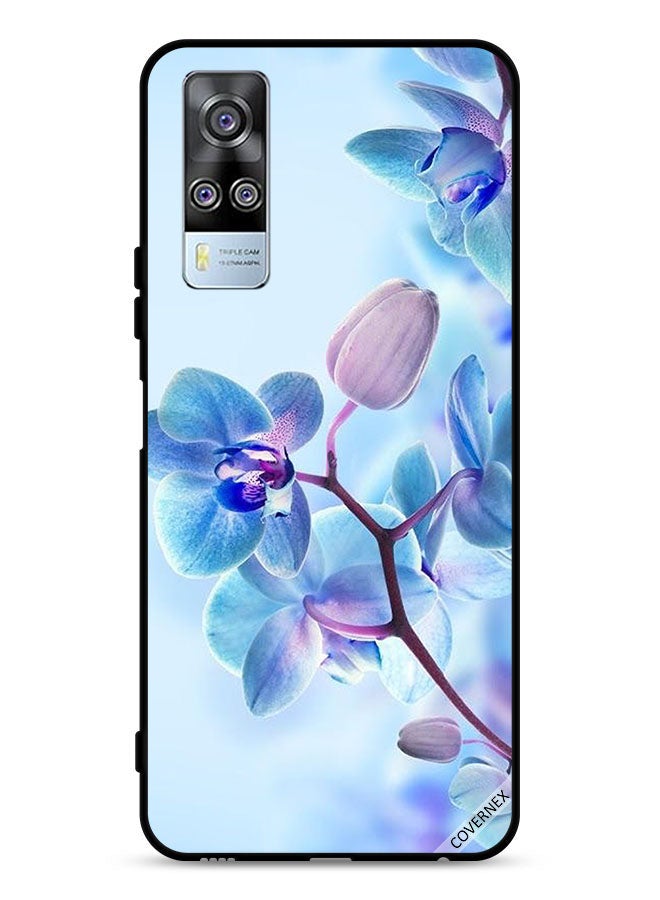Covernex vivo Y51 2020 Protective Case Cover Orchid Flowers