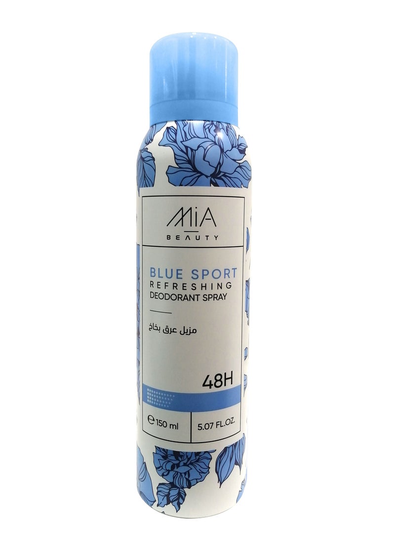 Deodrant Spray Blue Sport 150ml