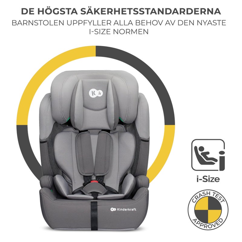 Kinderkraft Comfort Up I-Size Car Seat 76–150 Cm 5-Point Harness - Image 2
