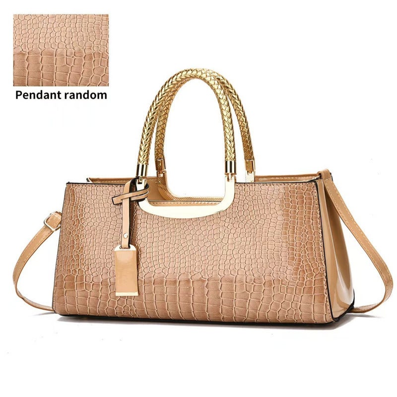 High-End Crocodile Pattern Women'S Bag Evening Bag Casual Versatile Crossbody Bag Wedding Handbag - Image 1