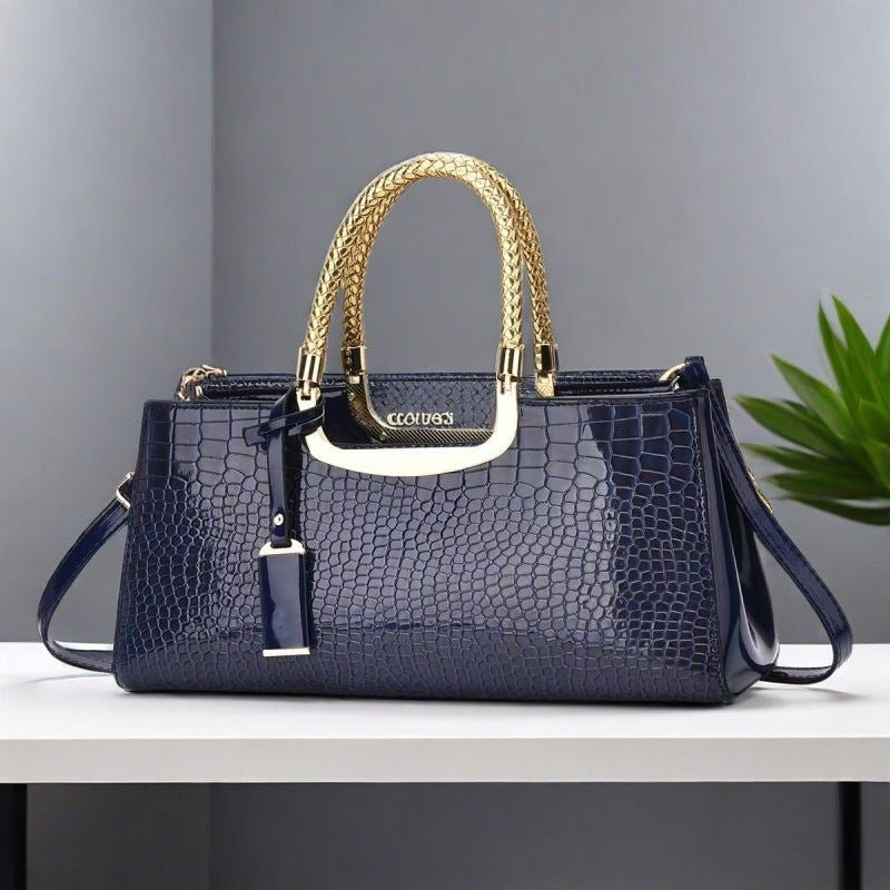 High-End Crocodile Pattern Women'S Bag Evening Bag Casual Versatile Crossbody Bag Wedding Handbag - Image 5